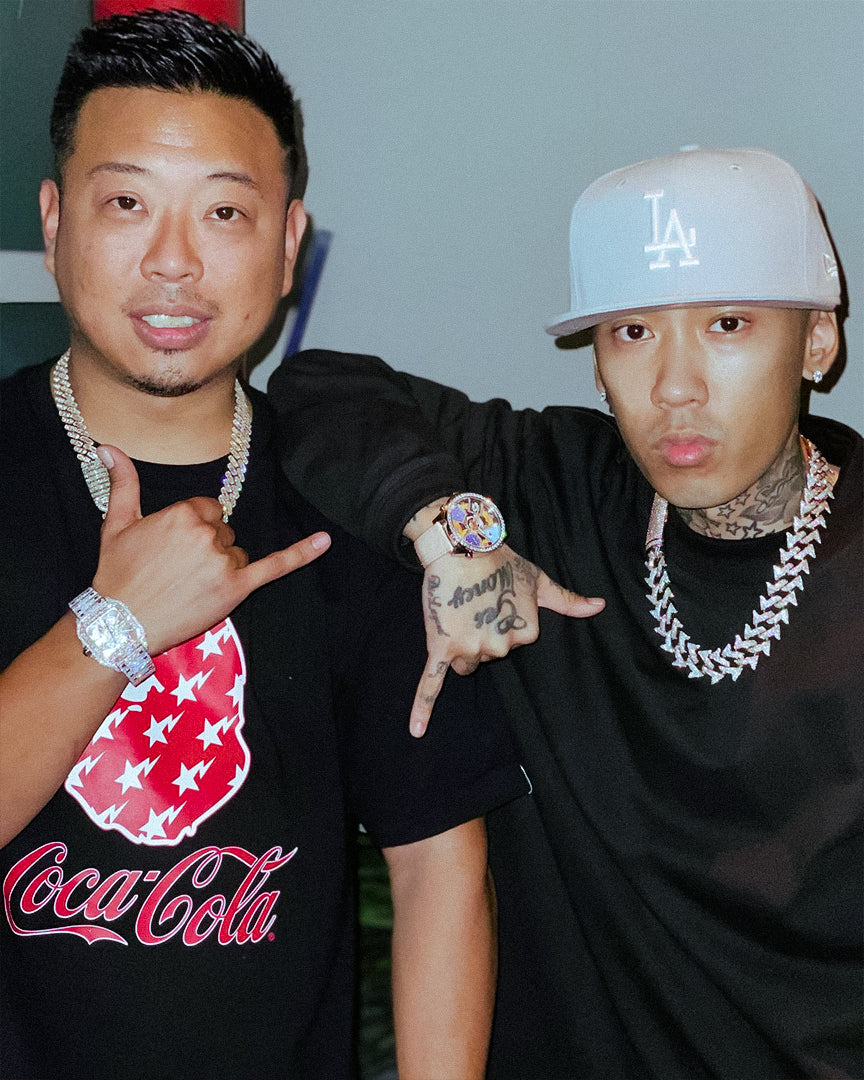 Franky Diamonds celebrity clientele — from the brand's archive